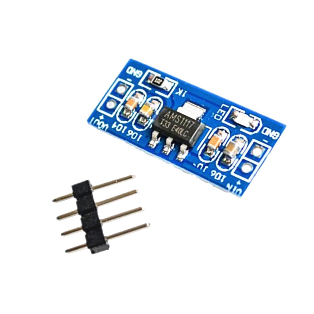 3pcs DC 4.75-12V to 3.3V Power Supply Module AMS1117 800MA