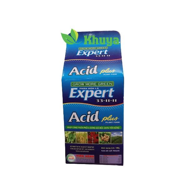 Phân bón lá Expert Acid plus 33-11-11 hộp 100gr