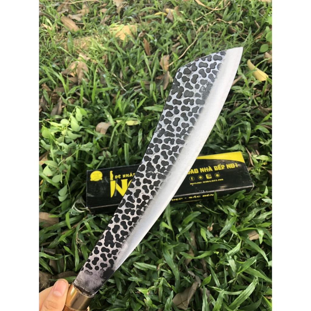 Dao bộ 5 dao nhà bếp cao cấp làm từ nhíp xe ô tô chống cong vênh sứt mẻ.