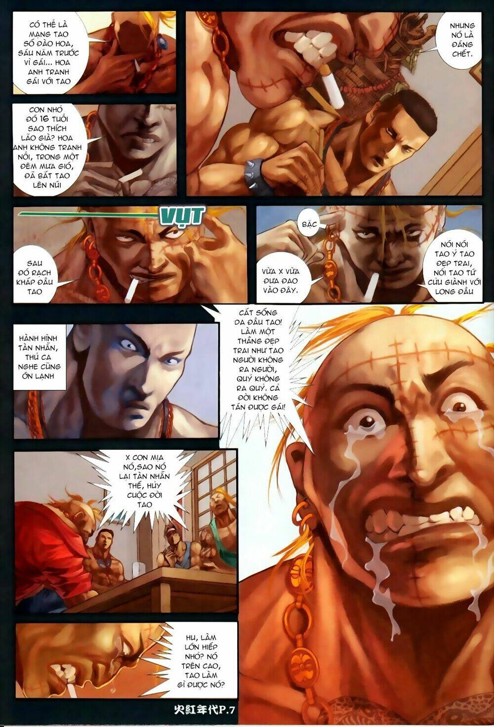 hỏa hồng niên đại hắc cốt đường chapter 68 6