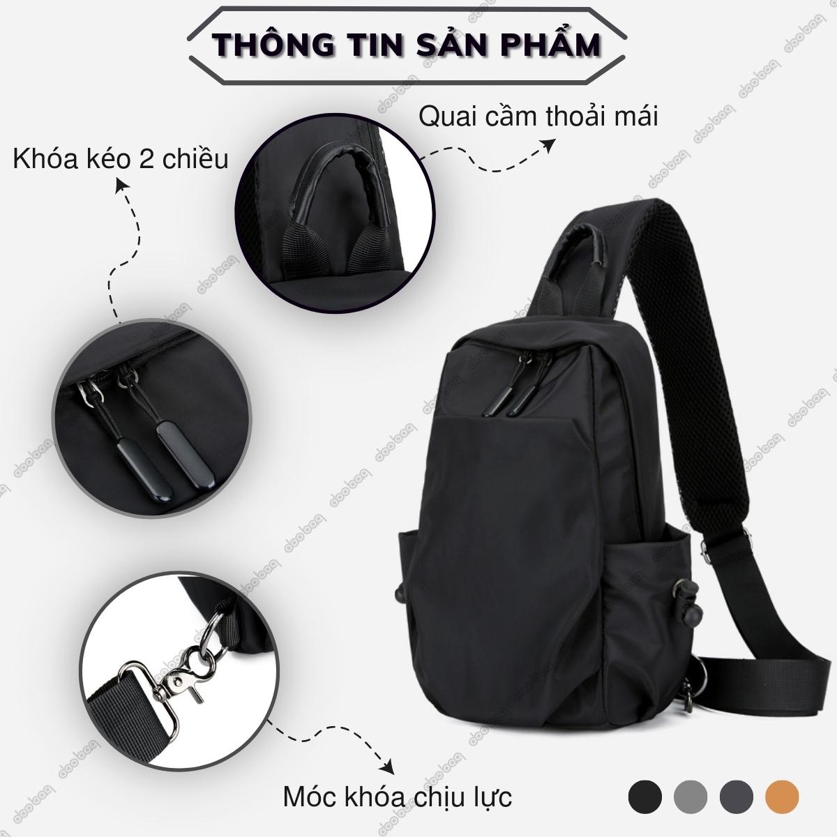 Túi đeo chéo thiết kế thời trang Doo Bag chất liệu oxford chống nước, chống xước tốt