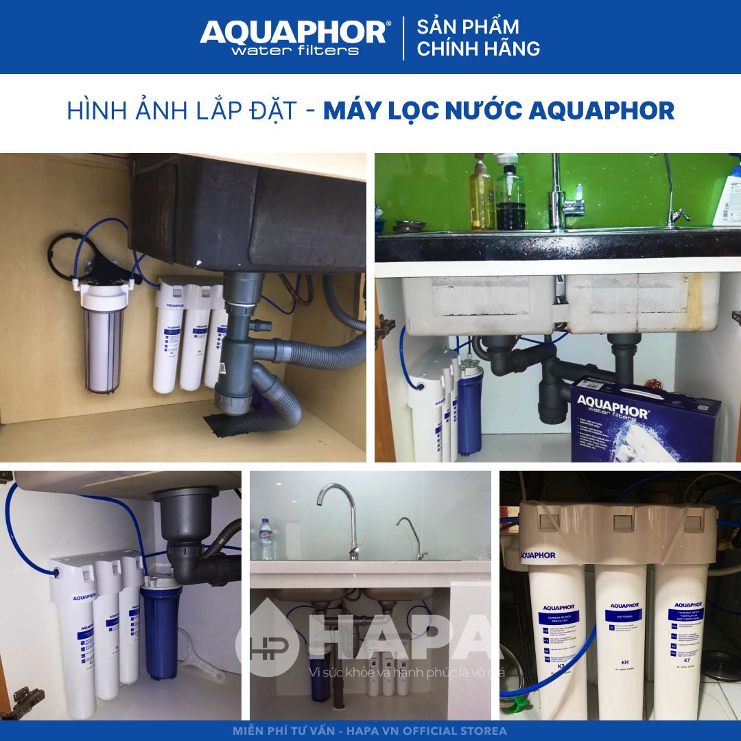 Bộ Lõi Lọc Nước AQUAPHOR CRYSTAL H, ECO, ECO H, MORION Nhập khẩu Châu Âu - Hàng Chính Hãng AQUAPHOR