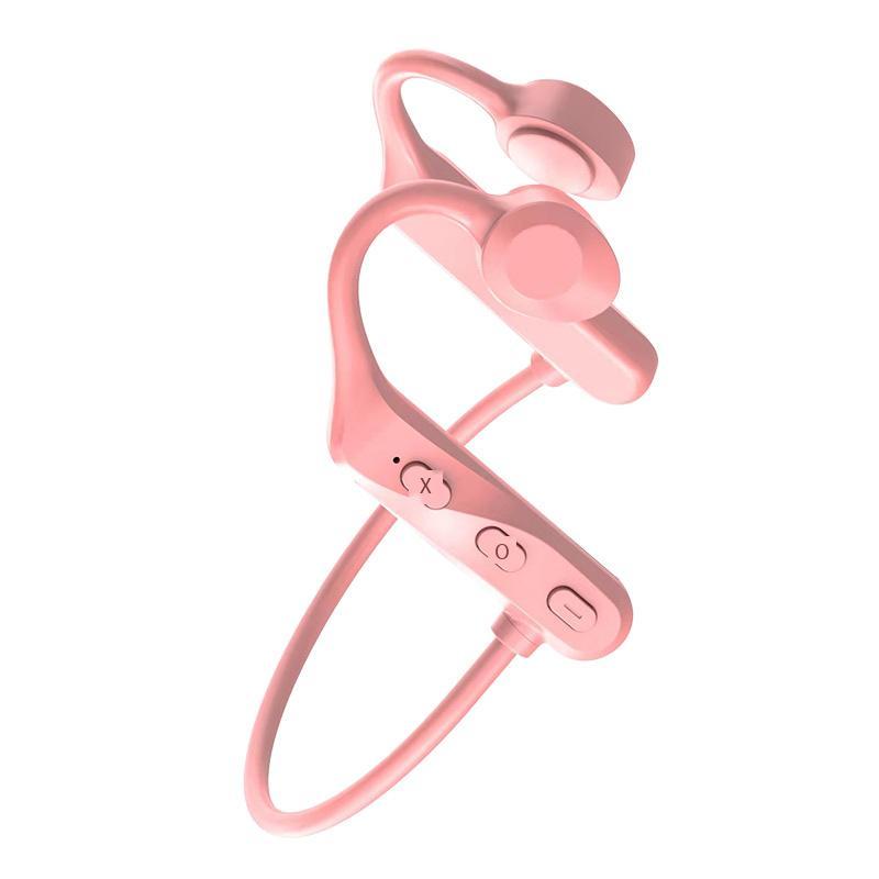 Phong cách mới nhất Khái niệm dẫn truyền xương phổ biến của Amazon Tai nghe Bluetooth 5.0 tai nghe không dây chống nước thể thao không nhét trong tai