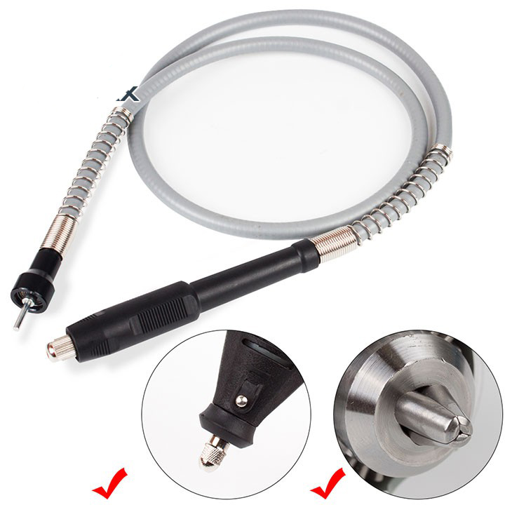 Dây nối dài máy khoan chuyển thành máy mài khắc mini và bộ phụ kiện cắt mài đánh nhám làm sạch 41 chi tiết