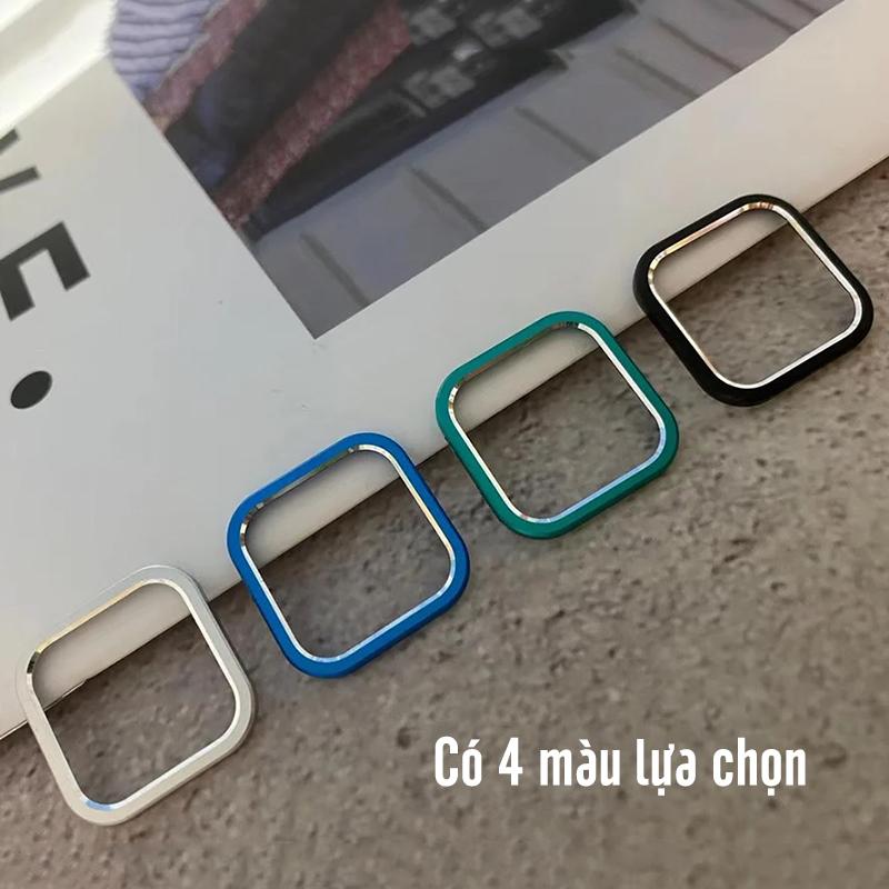 Khung viền Nhôm Camera Xiaomi Redmi Note 9S - Redmi Note 9 Pro
