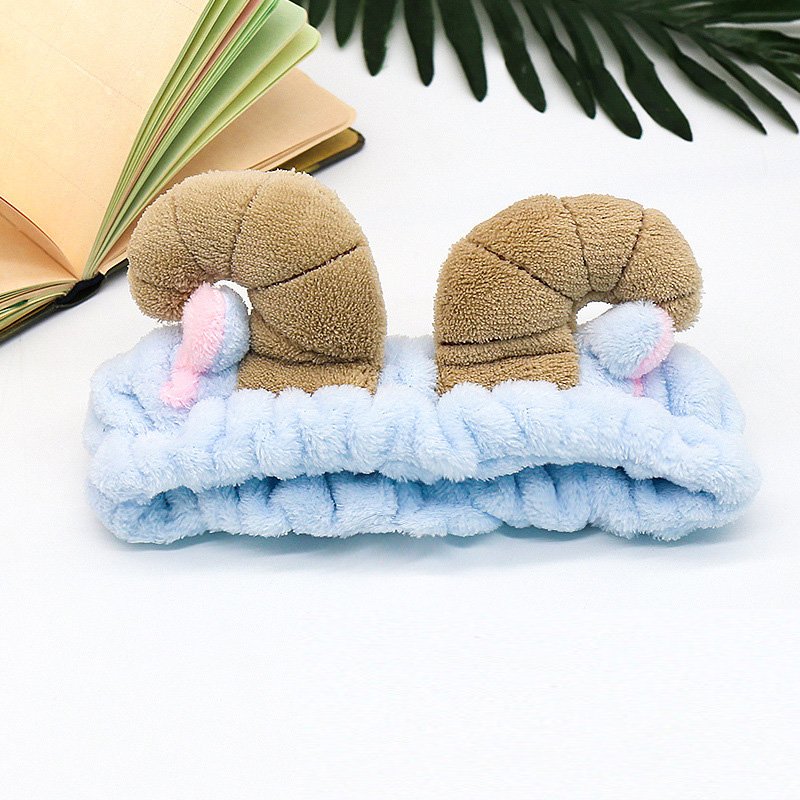Băng Đô Cài Tóc Cừu 3D Vải Nhung Mềm Mại Dễ Thương