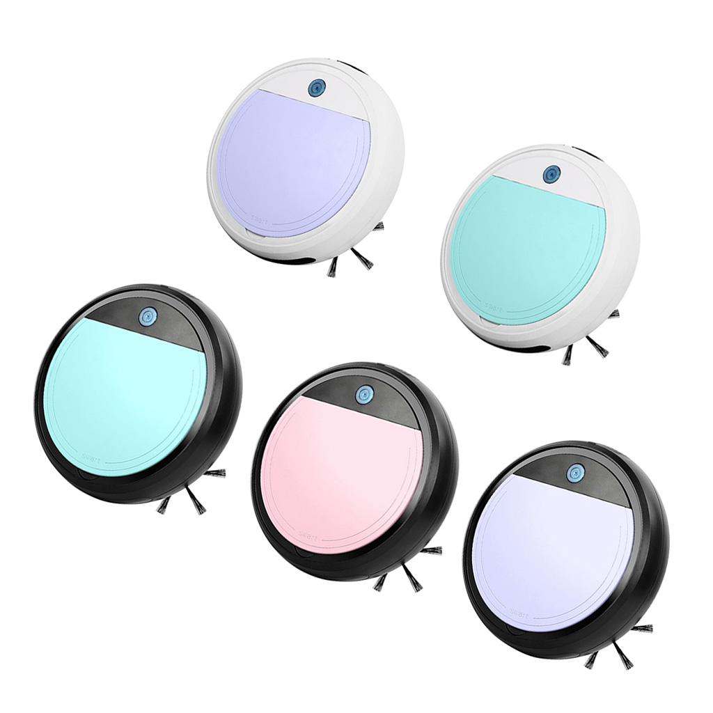 Robot Vacuum Cleaner Automatic Sweeping Vacuuming &amp; Mopping White+Pink
