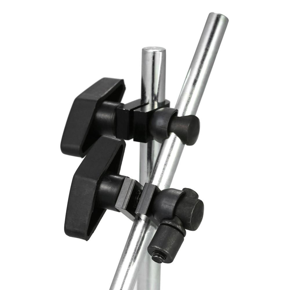 Magnetic Base Holder Iron Mini Flexible Bracket Tool with Double Adjustable Pole for Leverage Dial Indicator Test Gauge