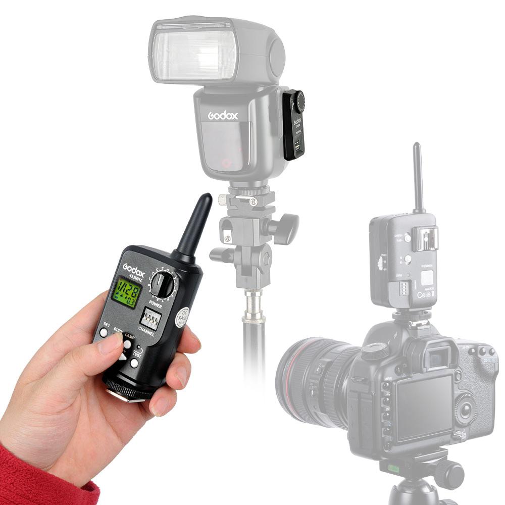 Bộ điều khiển nguồn không dây Godox FT-16S kích hoạt từ xa cho đèn Flash Speedlite Godox Ving V850 V860C