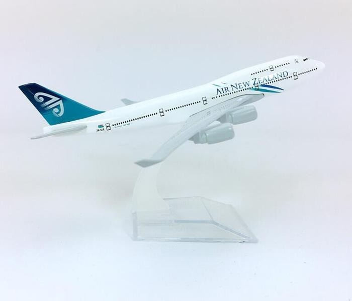 Mô hình máy bay tĩnh B747 Air New Zealand 16cm