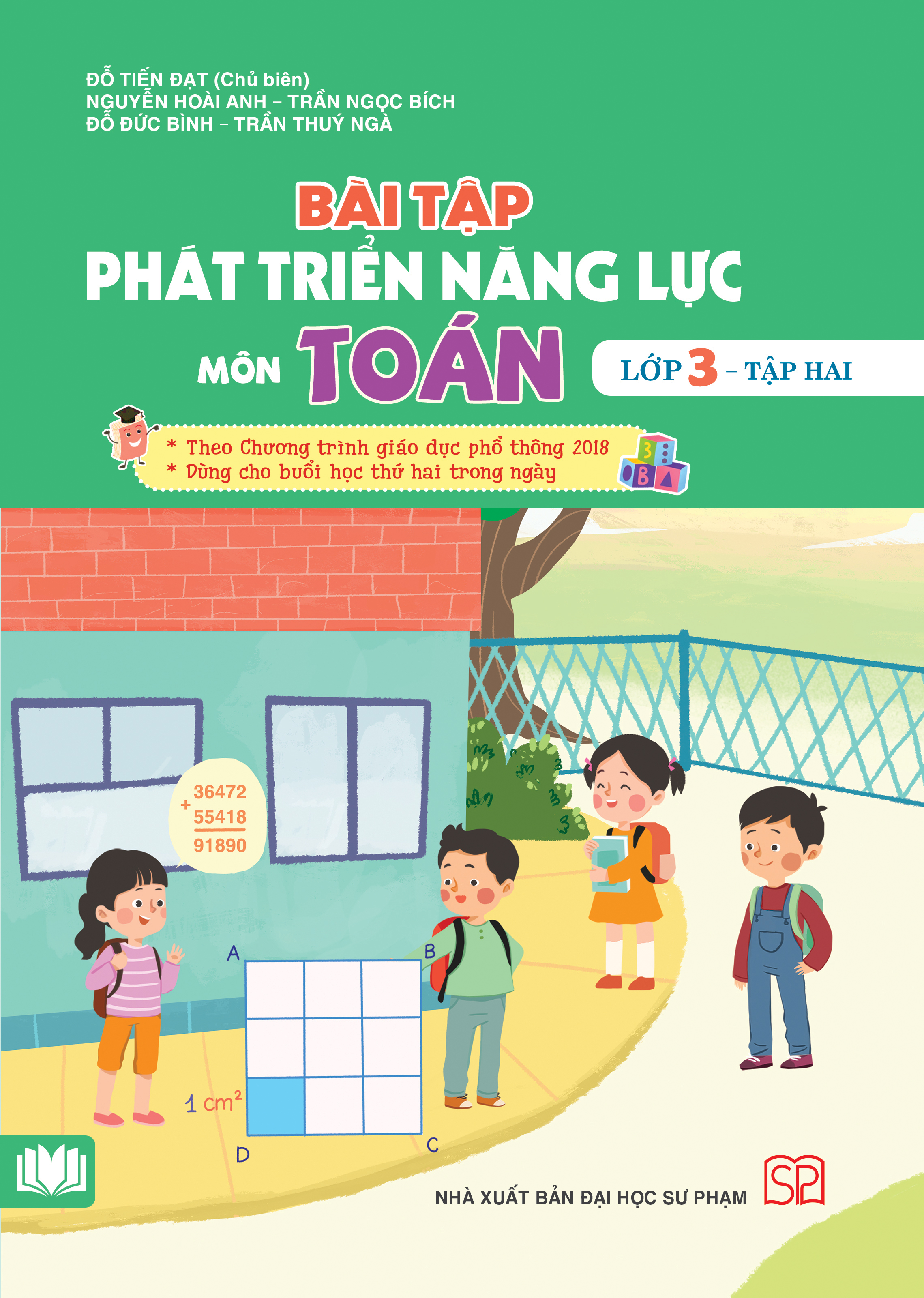 Combo 4 cuốn bài tập phát triển năng lực môn Toán, Tiếng Viêt lớp 3 (2 tập) - theo chương trình GDPT 2018