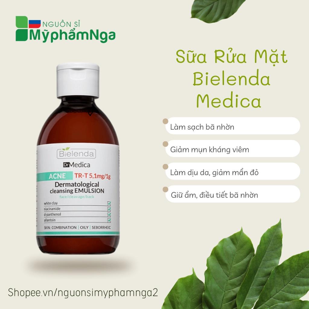 Sữa Rửa Mặt Bielenda Medica Da Dầu Mụn, Hỗn Hợp