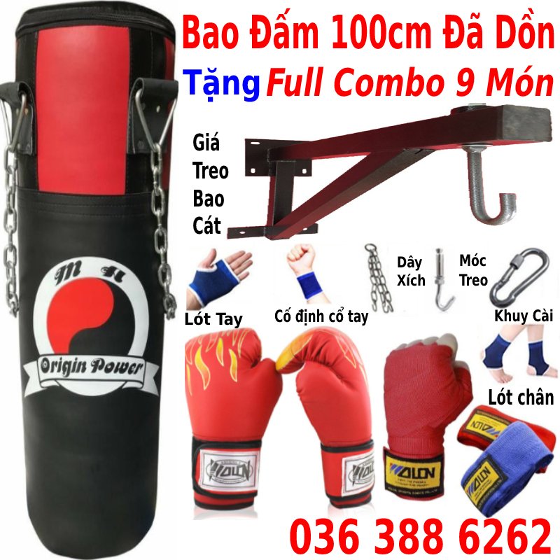 Bao đấm bốc StarSport TT-Mart 100cm (Giao màu ngẫu nhiên)