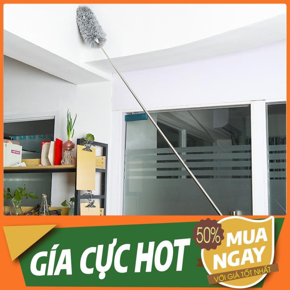 (Xả Kho) Chổi Quét Bụi , Chổi Quét Trần Nhà Gấp Gọn (Hàng Đẹp)