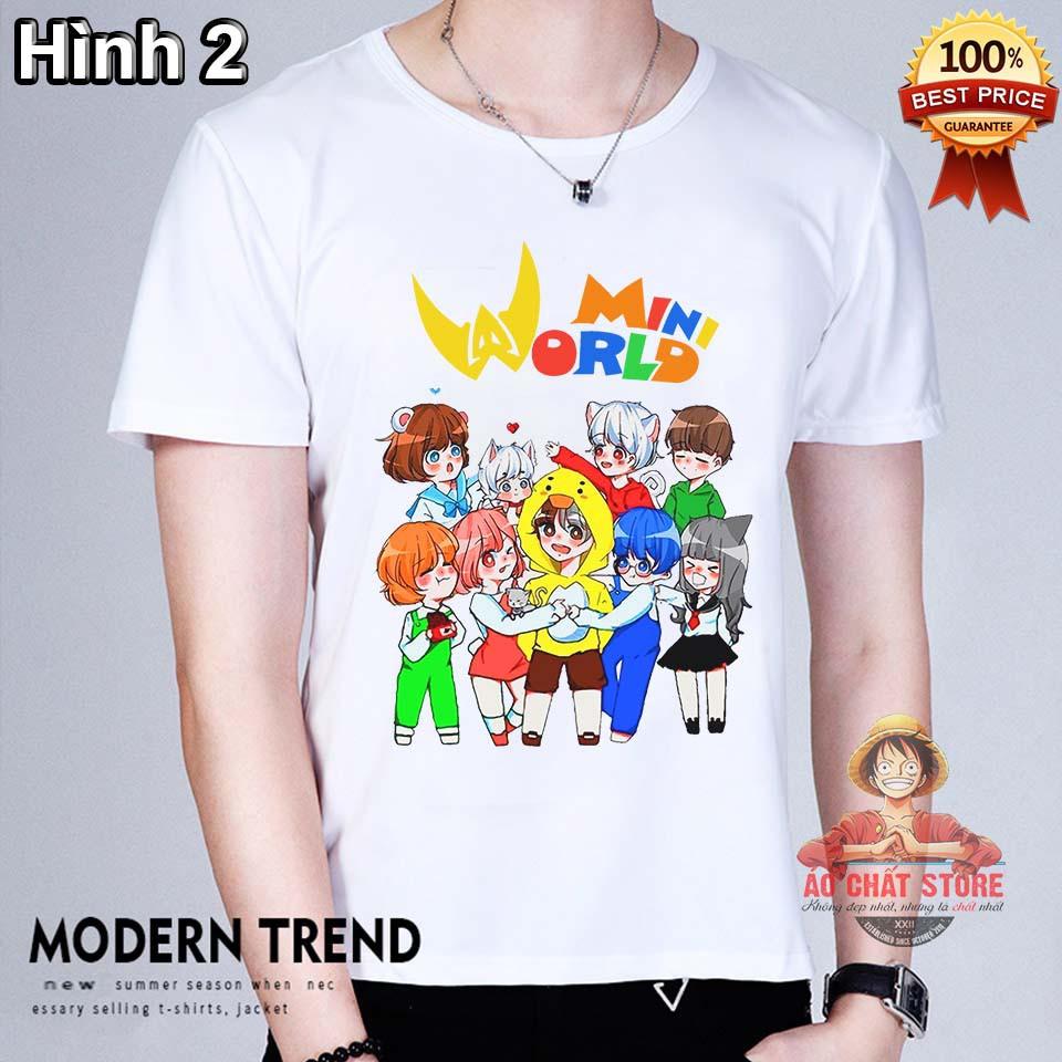 BST Áo Hero Team Mini World Đẹp | Áo Thun Mini World Toàn Thành Viên Hero Team MC6