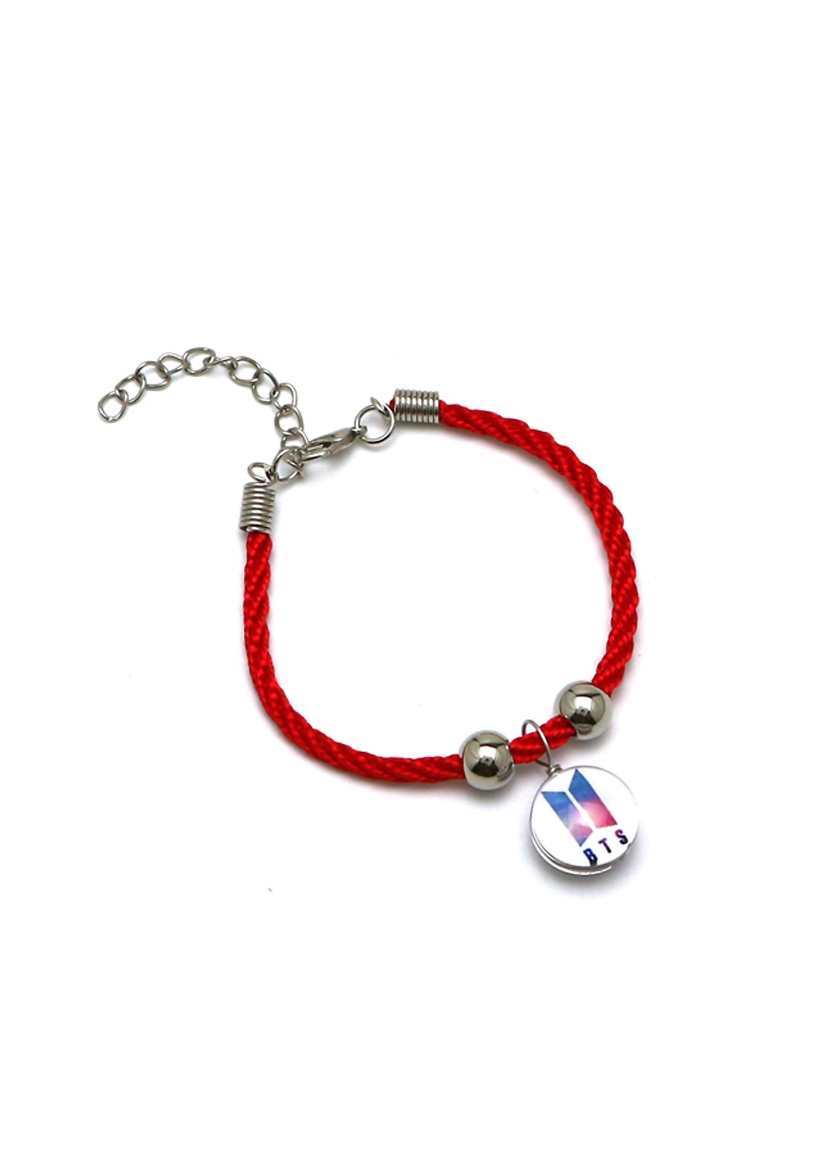Set dây chuyền và vòng tay mặt logo BTS