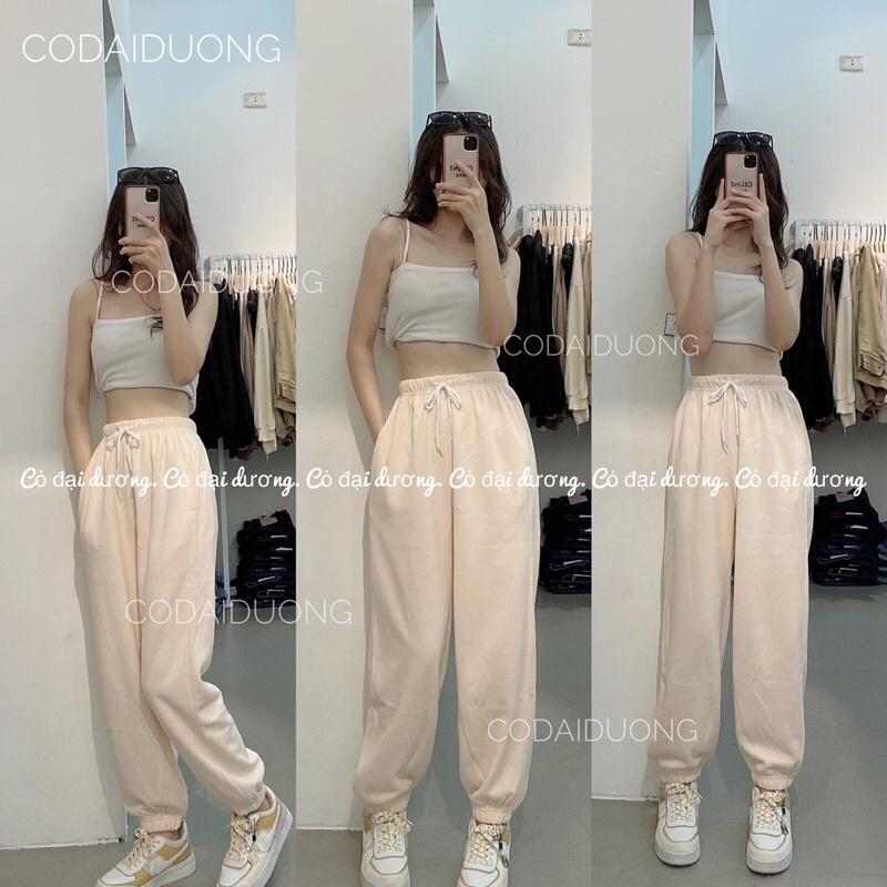 Quần jogger dây rút