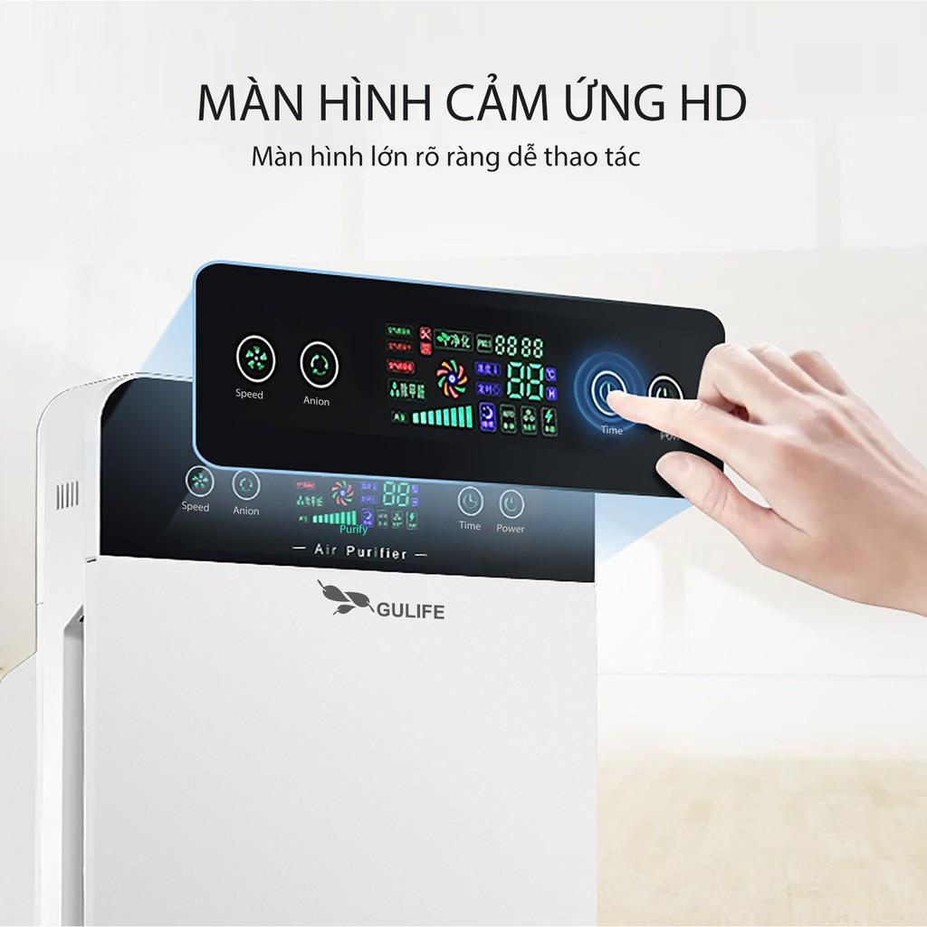 Máy Lọc Không Khí Gulife Làm Sạch Không Khí HEPA, Diệt Khuẩn UV, Lọc Bụi Mịn PM2.5 Khử Pormaldehyd-GML-86A