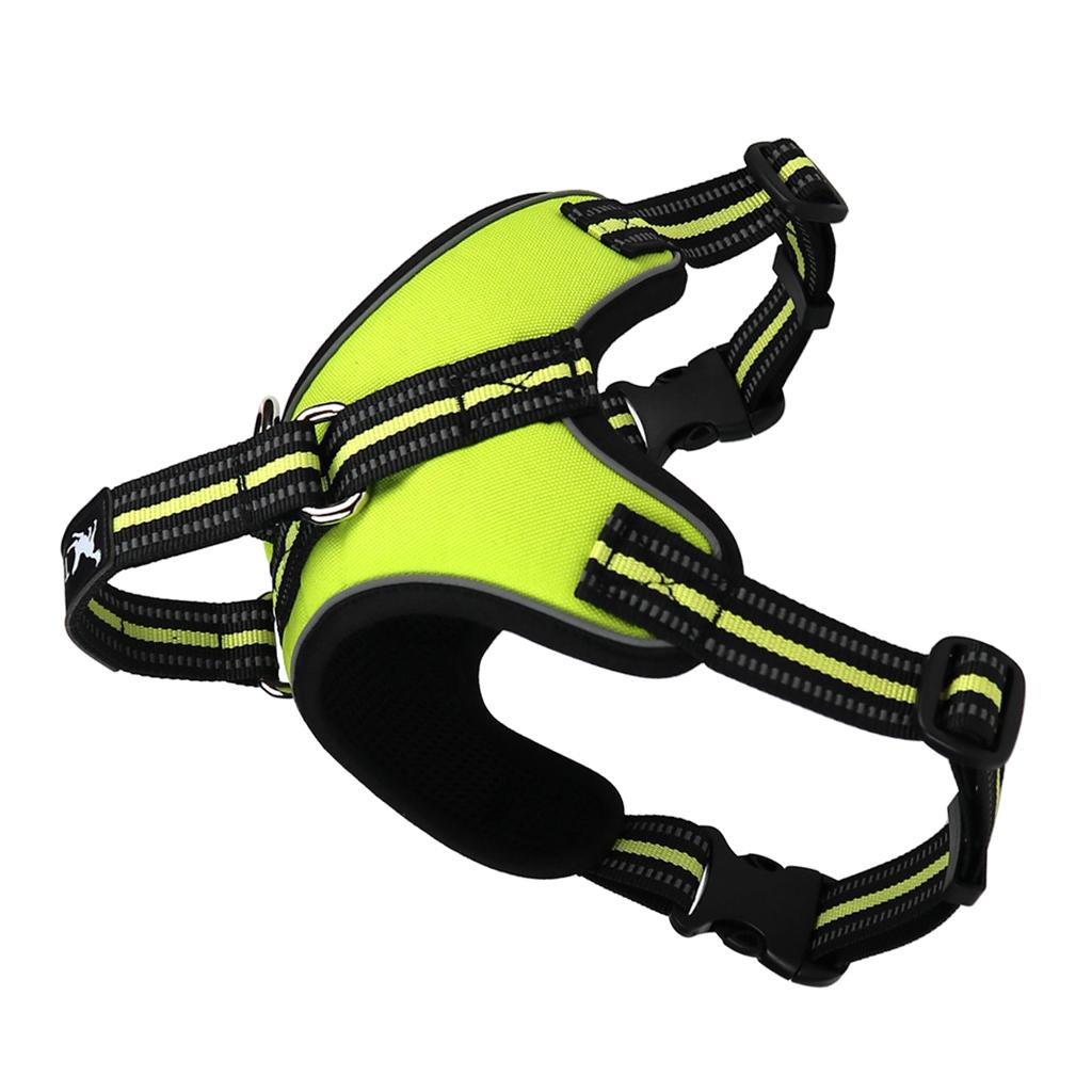 No Pull Dog Puppy Harness Soft Adjustable Reflective Comfortable Vest