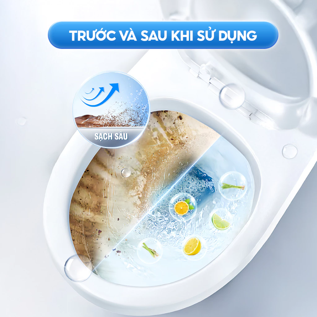 Cốc Sạch Bồn Cầu CleanZ Tẩy Sạch Mảng Bám Kháng Khuẩn Khử Mùi Hôi Dành Cho Nhà Vệ Sinh Thơm Mát