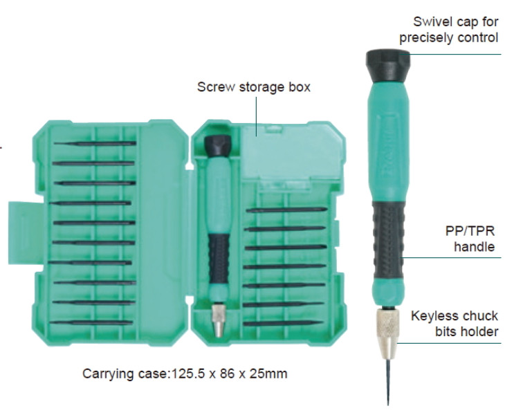 Bộ vít Pro'skit SD-9829M