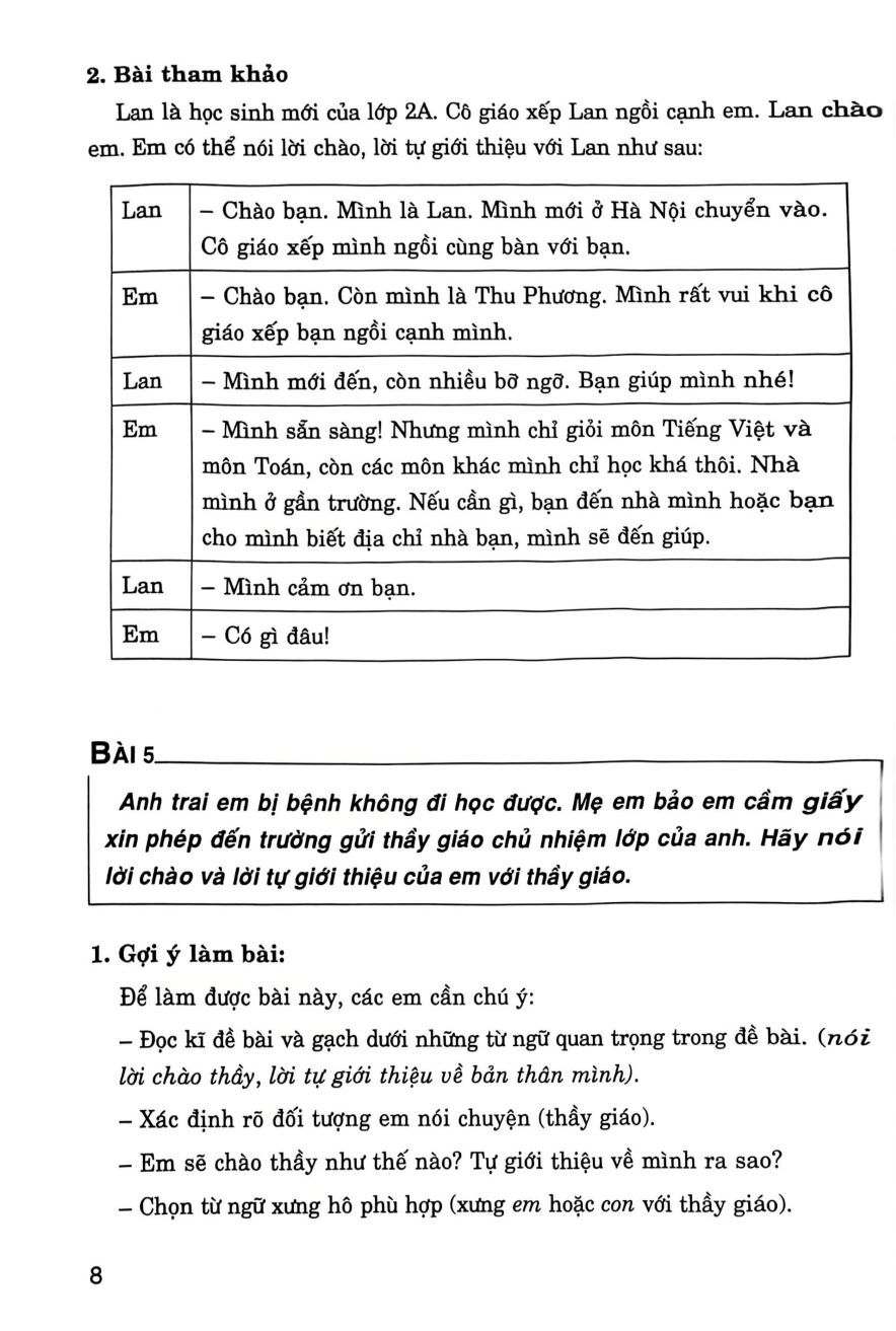 205 Bài Tập Làm Văn Chọn Lọc Lớp 2 (Theo Chương Trình Giáo Dục Phổ Thông Mới; Định Hướng Phát Triển Năng Lực) - HA