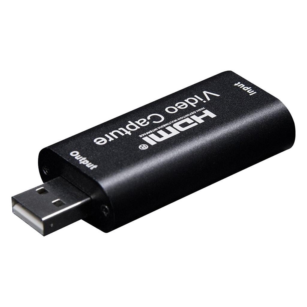 To USB  Card 1080P  for Game/  Black