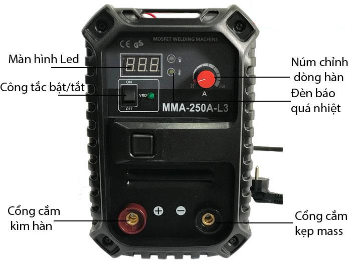 MÁY HÀN ĐIỆN TỬ VAC MOSFET - VA9203