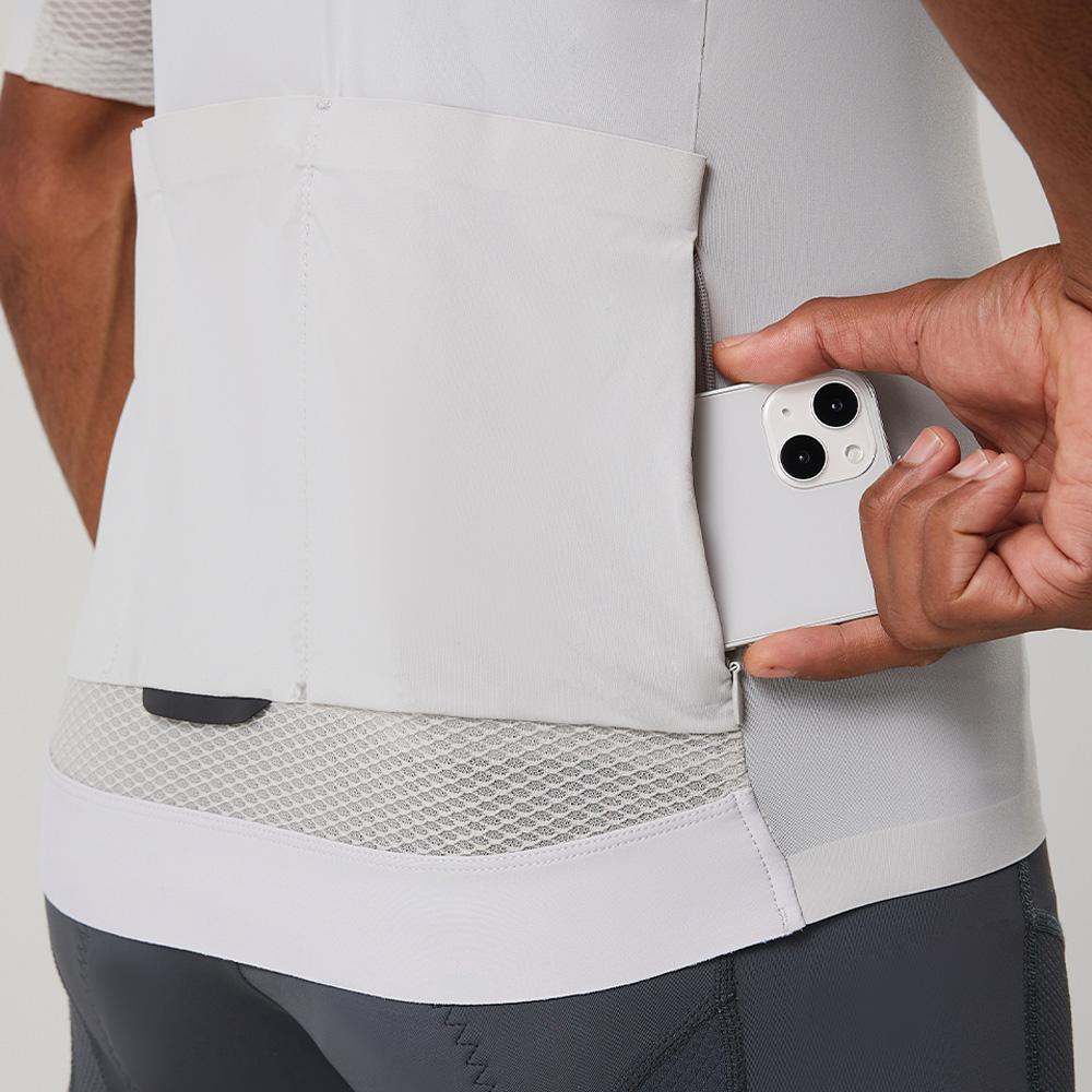 Áo đi xe đạp YKYWBIKE Áo đi xe đạp ngắn tay mùa hè Áo sơ mi xe đạp MTB ngắn tay Dây kéo YKK Vải Coldback Quần áo xe đạp UPF 50 Color: YJZ905 black Size: Asia XL