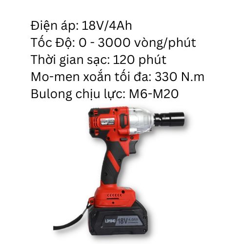 Máy bắt ốc dùng pin Sencan  D512001