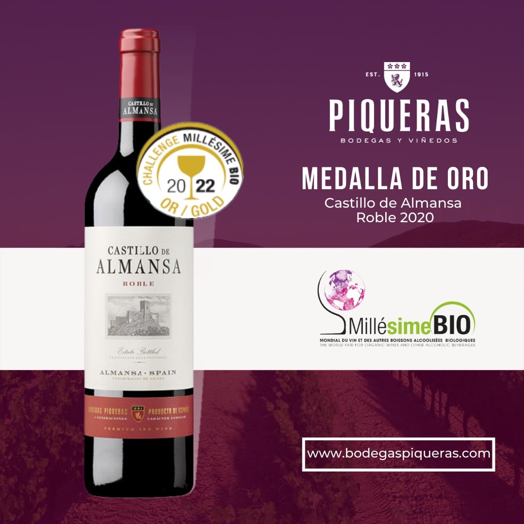 Rượu vang Organic Castillo De Almansa Roble kèm túi hộp,đồ khui