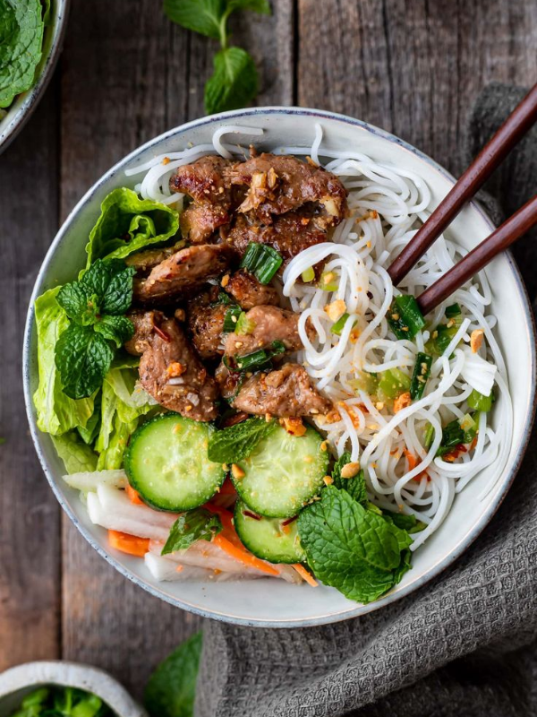 Thùng Bún tươi khô Shammi 400g (bún tươi sấy khô hàng xuất khẩu không chất bảo quản, không hàn the)