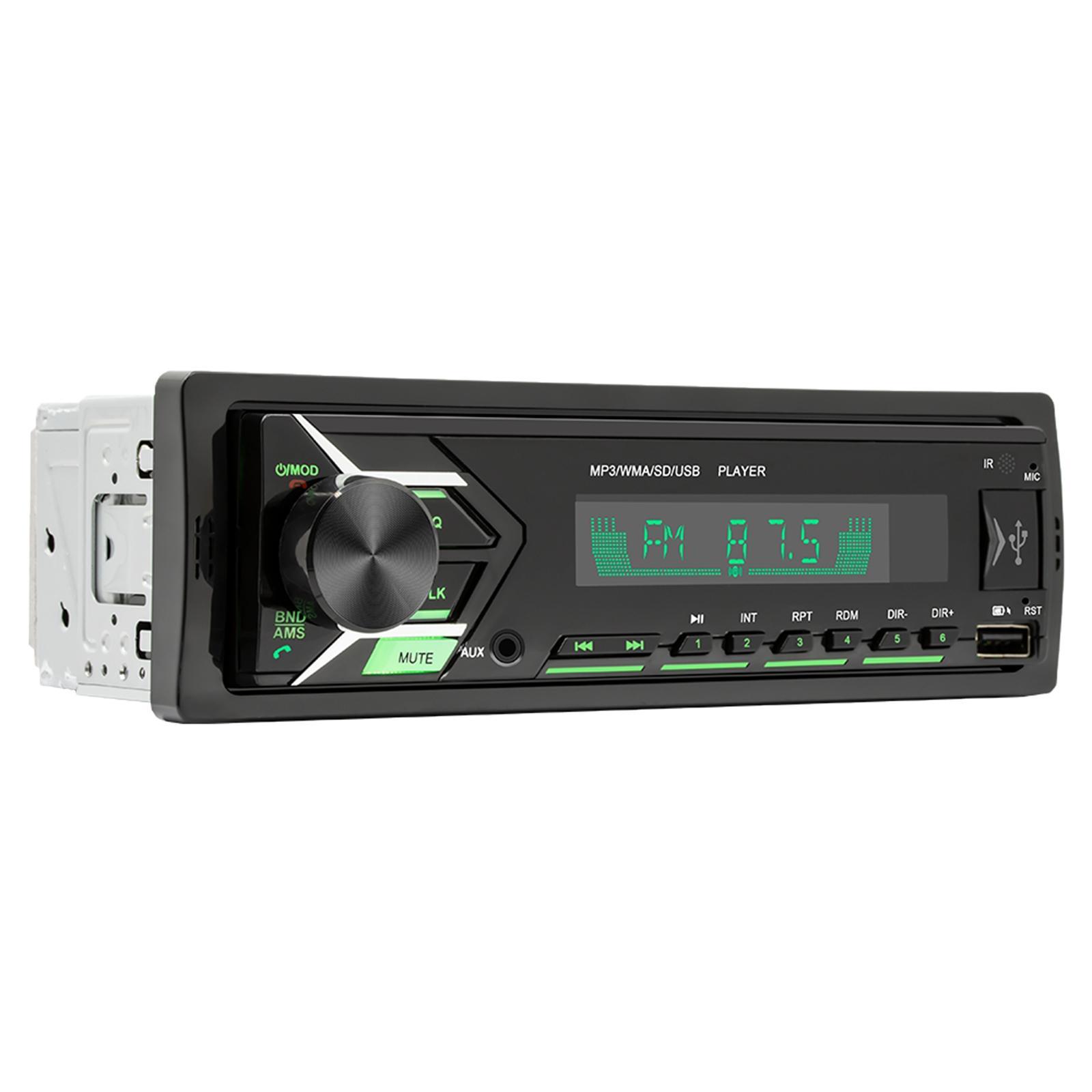 12V Audio Bluetooth Car Stereo Media Receiver Support /FM AUX Input
