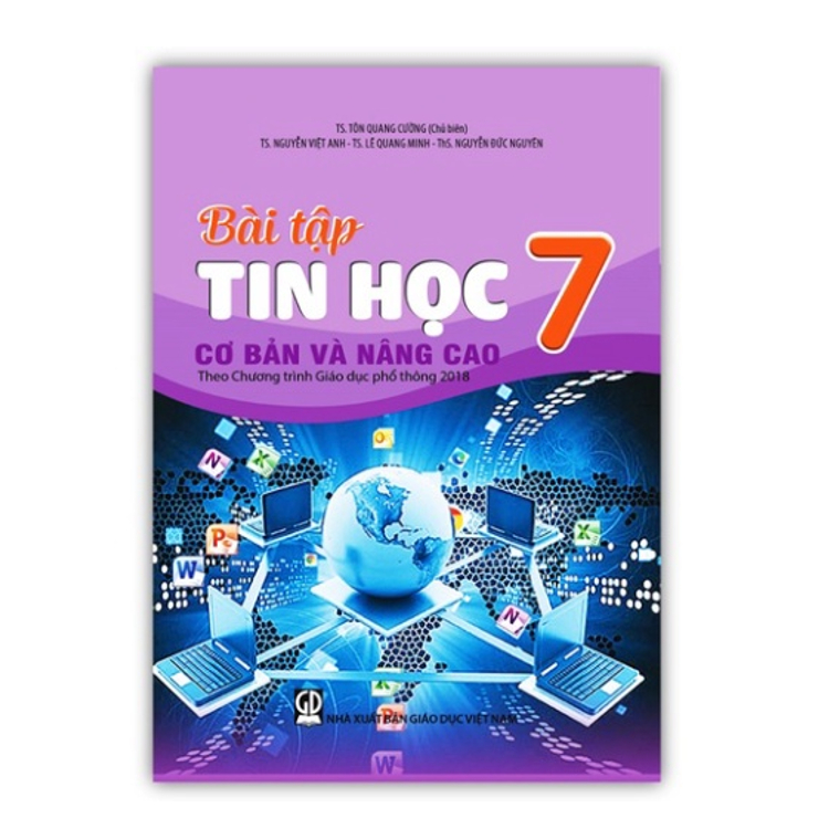 Sách - Bài tập tin học 7 cơ bản và nâng cao (Theo Chương trình Giáo dục phổ thông 2018)- ĐN