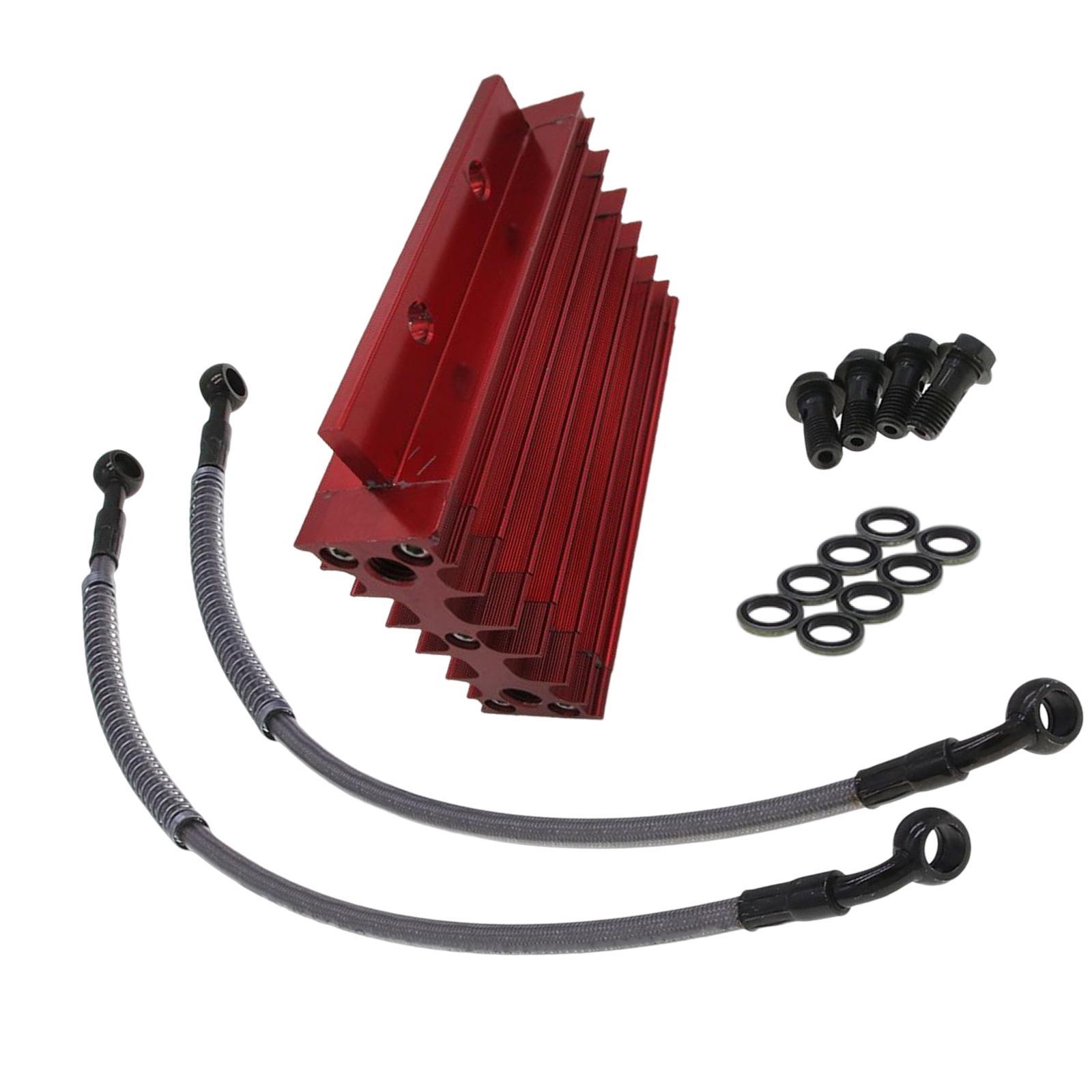 Oil Cooler, Aluminum Oil Cooler Radiator for Monkey 125cc 140cc Professional