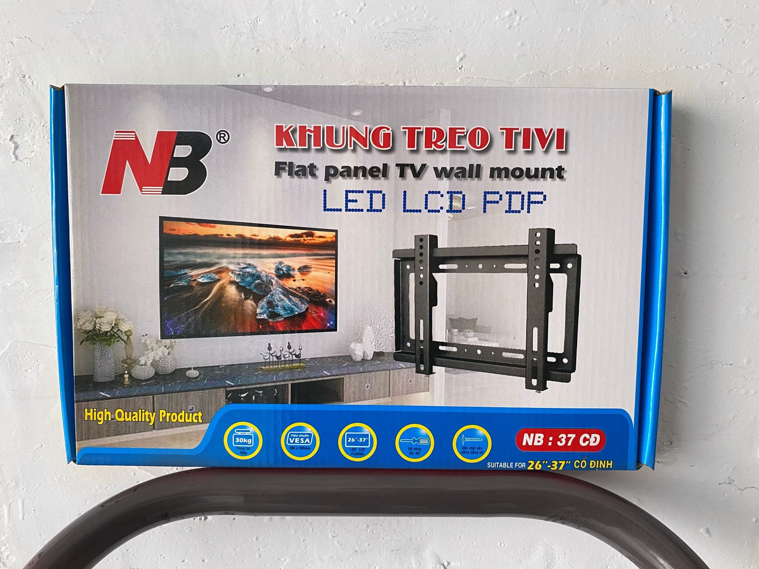 Khung treo Tivi cố định NB37CD 26&quot;-37&quot;- Hàng Chính Hãng