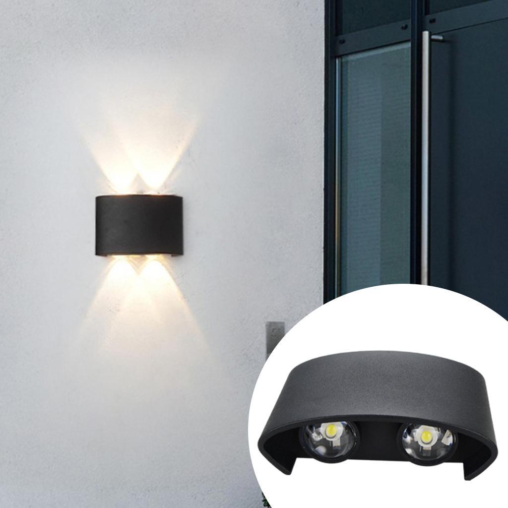 Wall Light Bedroom Warm White LED Sconce Hotel Home Bedside Indoor 4W White