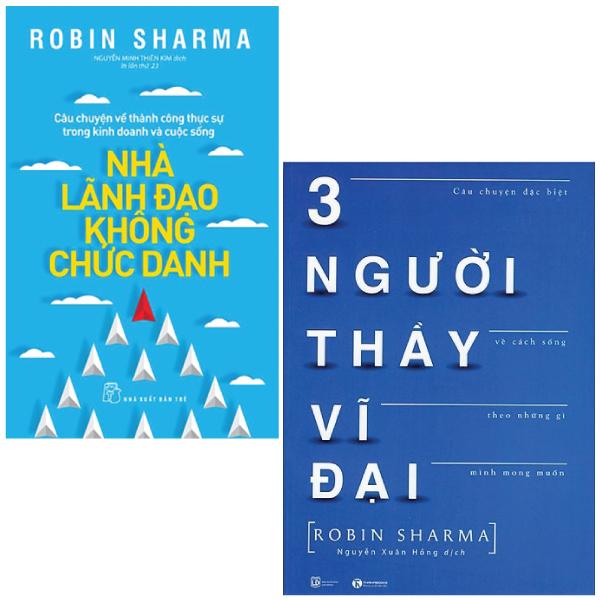 Combo Sách Ba Người Thầy Vĩ Đại Nhà Lãnh Đạo Không Chức Danh Bộ 2 Cuốn