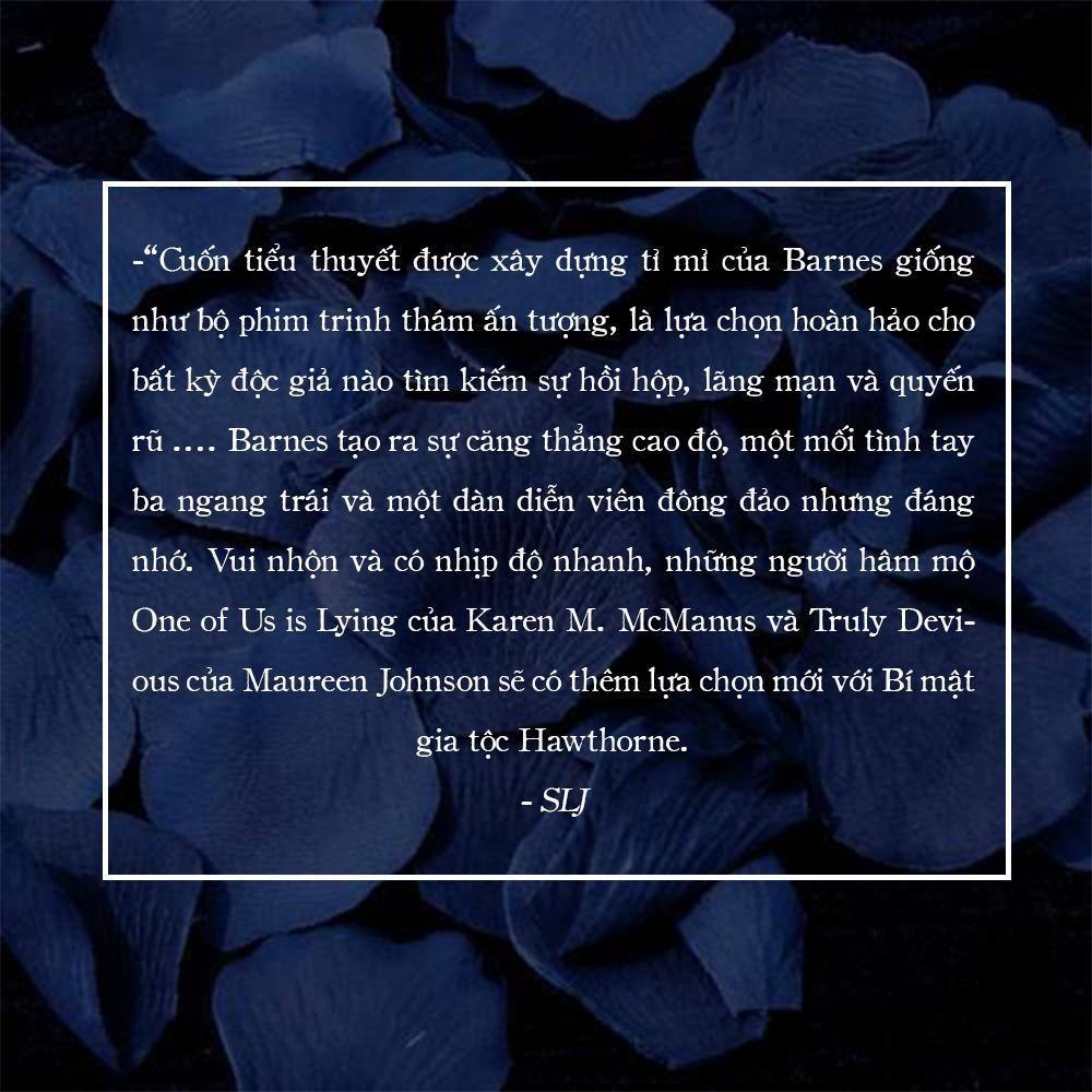 Bí Mật Gia Tộc Hawthorne - Bản Quyền
