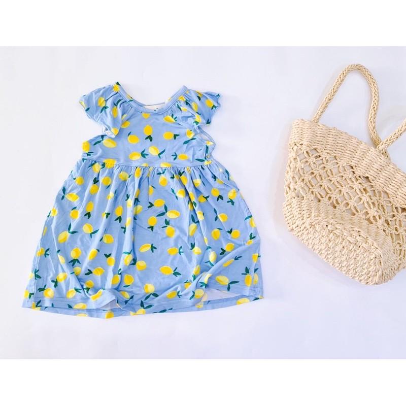 váy cánh tiên chất cotton nhiều họa tiết phong các Hàn Quốc