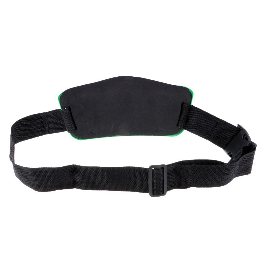 Waist Support Stand-up Fighting Belt Fishing Harness Rod Rack Green