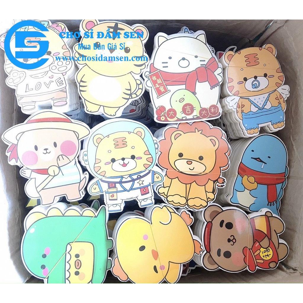 10 Bao lì xì hoạt hình chibi 3D dễ thương, siêu hot, cứng cáp Tết con Hổ 2022 G293-Baolixi-HH