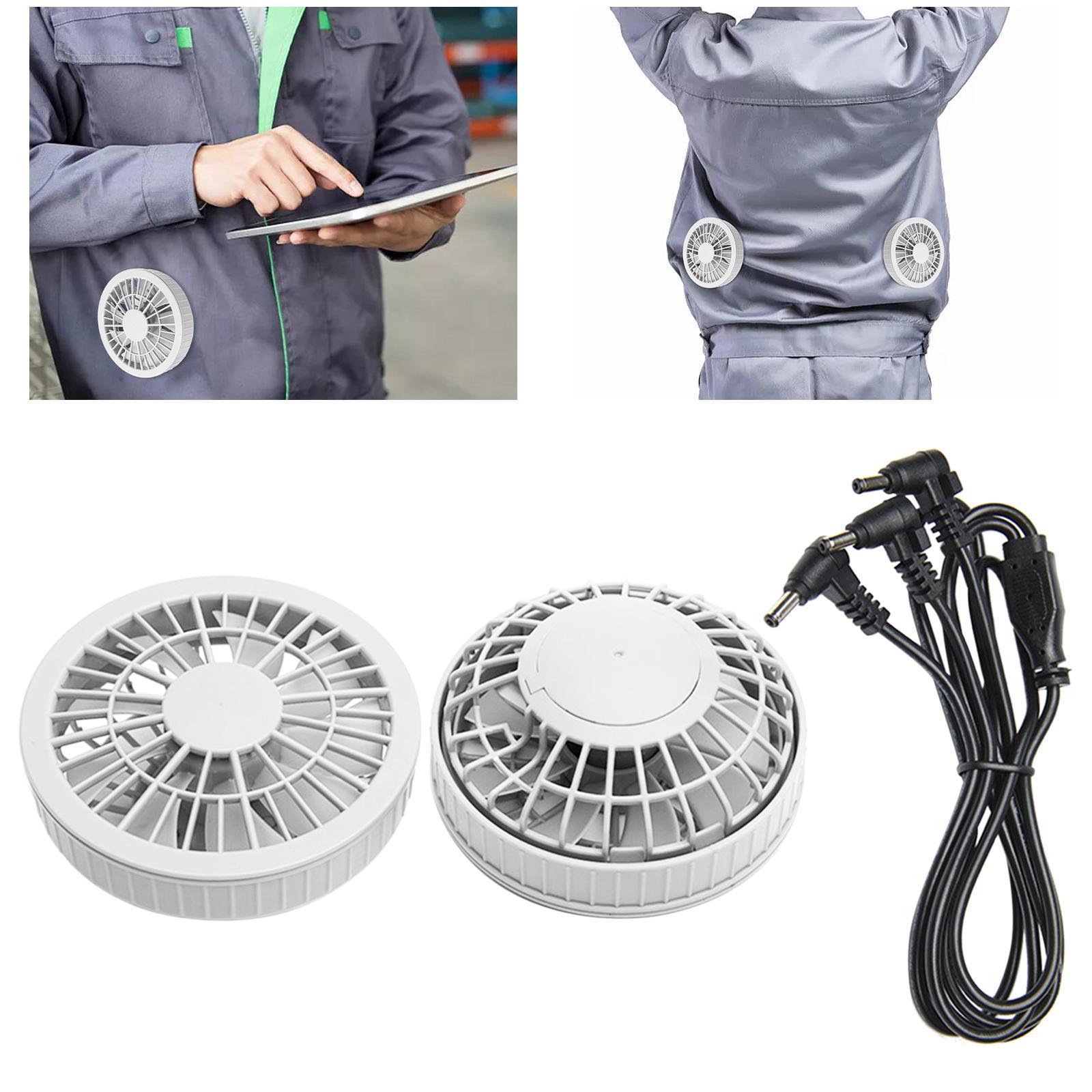 Cool Vest Fan Work Clothes Air Conditioner Cooling Fan for Welder Worker Construction Site