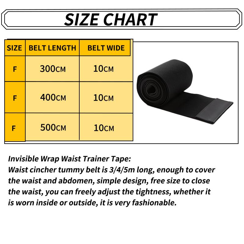 Eo Tông Đơ Cắt Dây Nữ Đai Quấn Tập Toàn Thân Nén Vô Hình BỤNG QUẤN Phụ Kiện Tập Gym Giật Băng Quấn