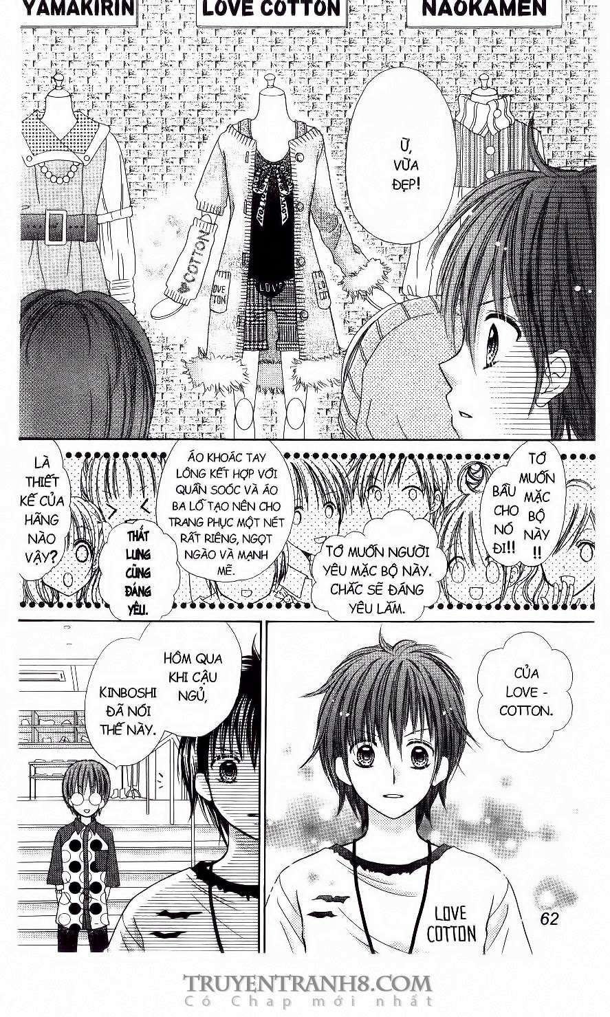tiệm thời trang, love cotton chapter 15 3