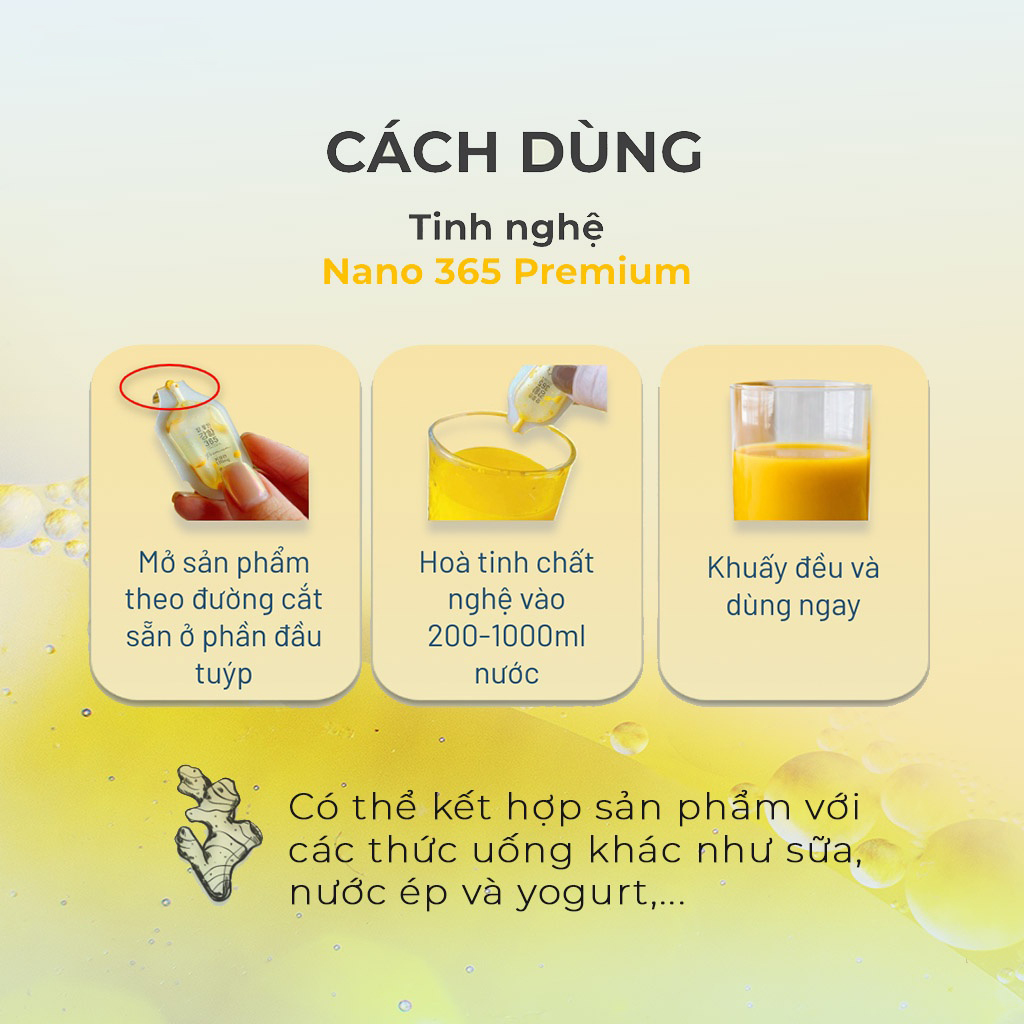 Tinh chất Nano Curcumin 365 Premium Hàn Quốc