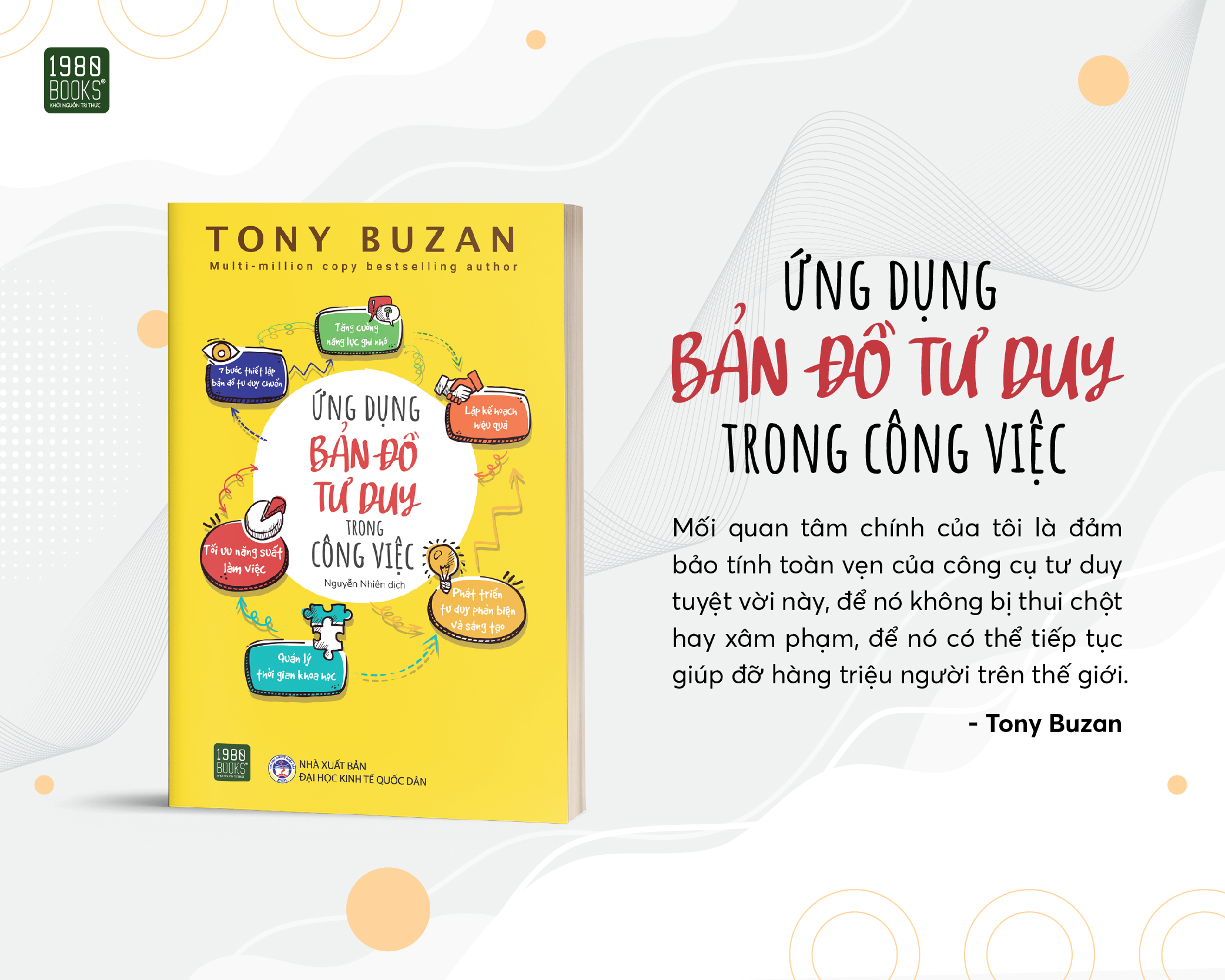 Ứng dụng bản đồ tư duy trong công việc - Tony Buzan