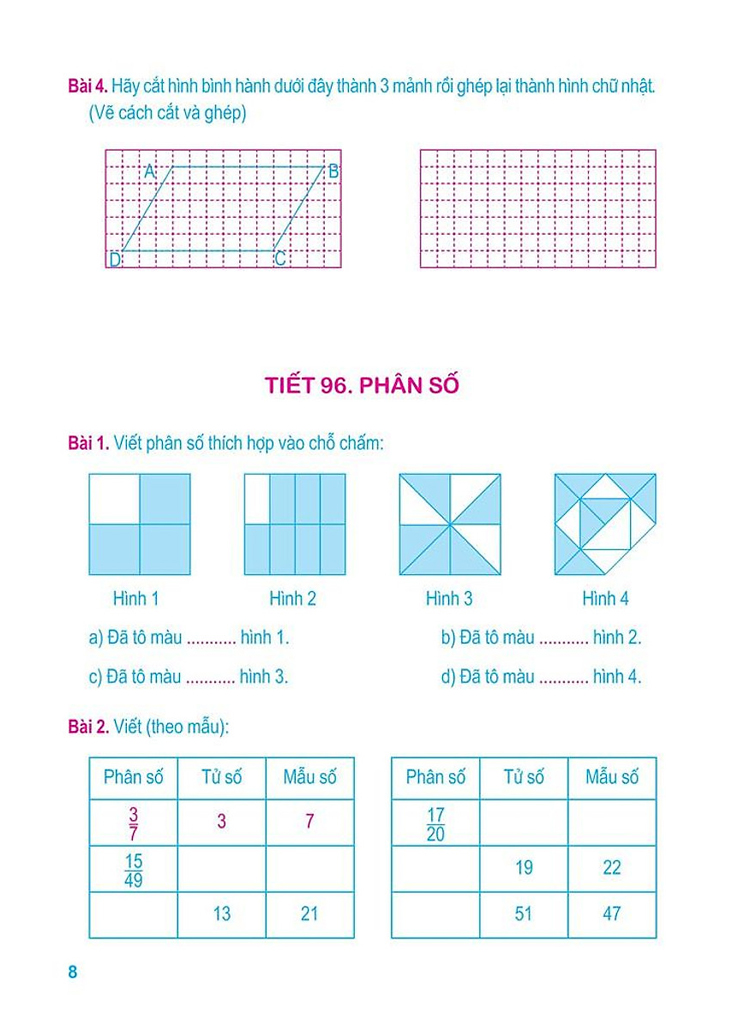 Combo Vở Bài Tập Toán Nâng Cao Lớp 4 - Quyển 1 + Quyển 2 (2021)