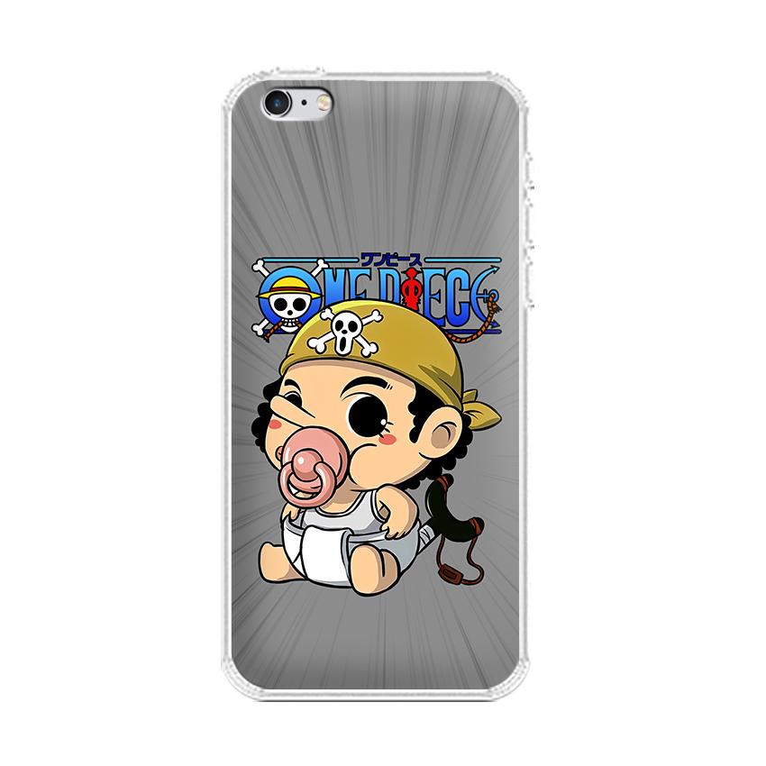 Ốp lưng dẻo cho điện thoại Iphone 6 plus - 01012 7853 DAOHAITAC07 - One Piece - Hàng Chính Hãng