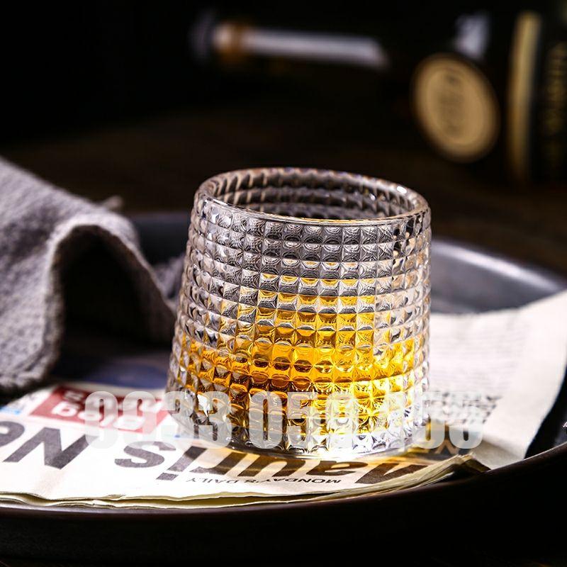 Ly whisky uống Rượu mạnh, ly rock cốc uống rượu tây 170ml whikey glass